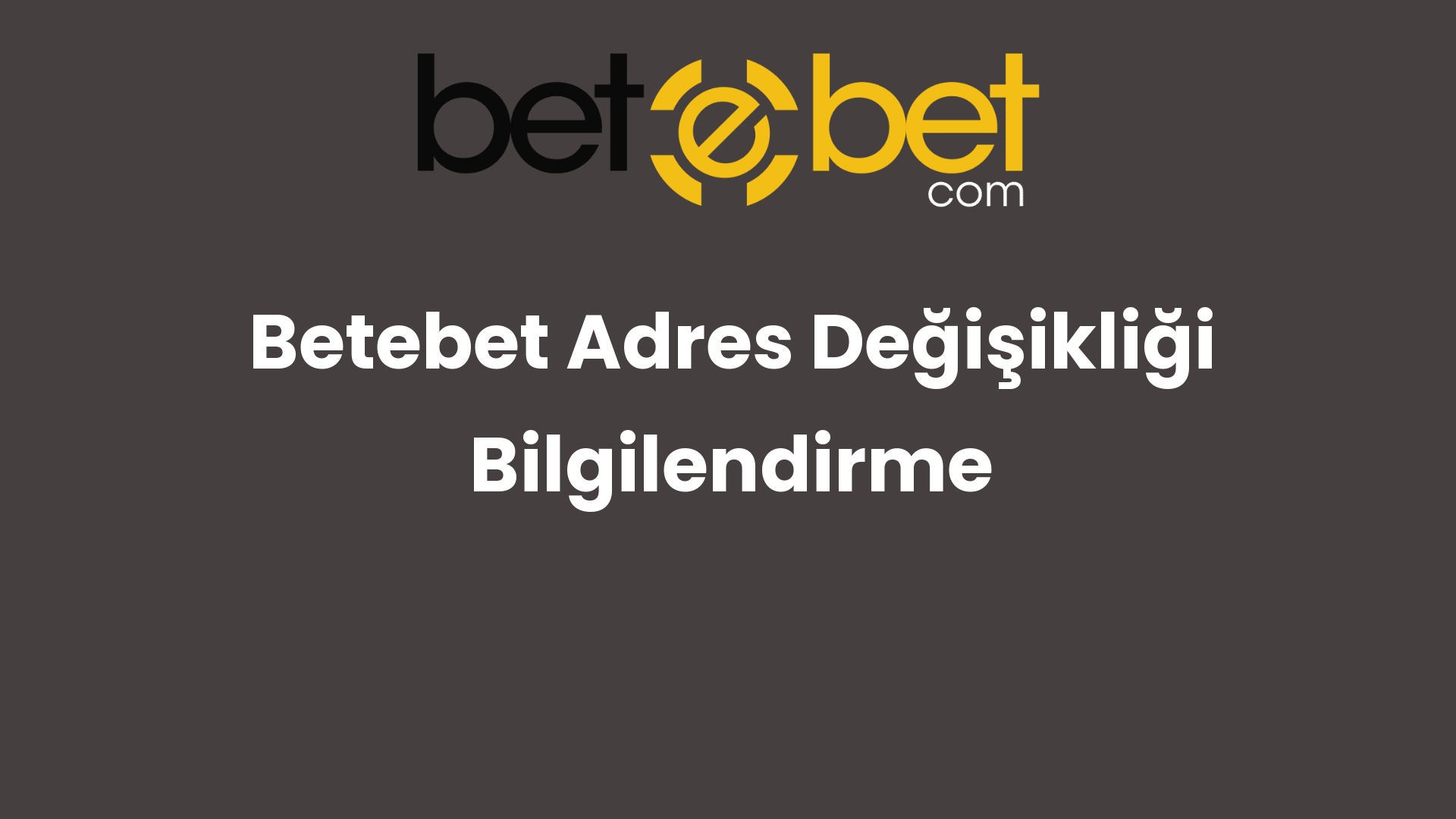 betebet adres degisikligi bilgilendirme 1194